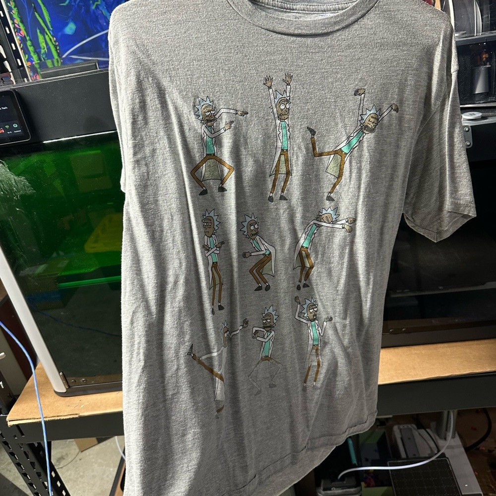 Ripple Junction Gray Graphic Tee